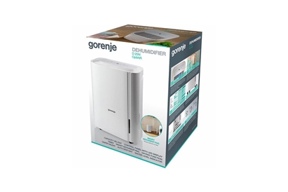 Dezumidificator de aer GORENJE D20M, 20l/zi, 440W, alb